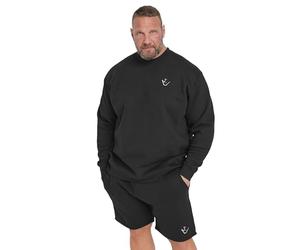 BadRhino Ironrhino Big & Tall 'Rest Day' Shorts - Men's - Plus Size Curve Black