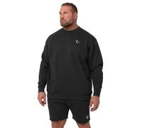 BadRhino Ironrhino Big & Tall 'Rest Day' Sweatshirt - Men's - Plus Size Curve Black