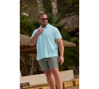 BadRhino Men's Core Polo Shirt in Light Blue | Size: 5-6XL BadRhino Light Blue 5-6XL