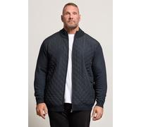 BadRhino Men's Diamond Quilted Jacket in Mid Navy | Size: 5-6XL BadRhino Mid Navy 5-6XL