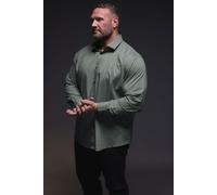 BadRhino Men's Geometric Print Formal Shirt in Green BadRhino Green One Size