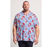 BadRhino Men's Koi Fish Print Shirt in Blue | Size: 3XL BadRhino Blue 3XL