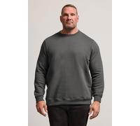 BadRhino Men's Premium Crew Neck Sweatshirt in Grey | Size: 4XL BadRhino Grey 4XL