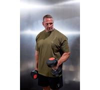 BadRhino Men's 'Rest Day' T-Shirt in Olive | Size: 5-6XL BadRhino Olive 5-6XL