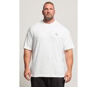 BadRhino Men's 'Rest Day' T-Shirt in White | Size: 5-6XL BadRhino White 5-6XL