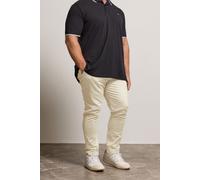 BadRhino Men's Stretch Chinos in Medium Beige | Size: 38R BadRhino Medium Beige 38R