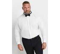 BadRhino Men's Wing Collar Formal Shirt in White | Size: 22 inches BadRhino White 22 inches