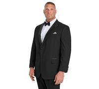 BadRhino Tailoring Big & Tall Dinner Jacket - Men's - Plus Size Curve Black
