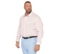 BadRhino Tailoring Big & Tall Premium Stretch Long Sleeve Formal Shirt - Men's - Plus Size Curve Pink