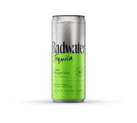 BadWater Tequila Lime Margarita Ready to Drink Cans, 12x 330ml, 4.5% ABV