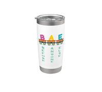 BAE Before Anyone Else Cute Train Design Stainless Steel Insulated Tumbler