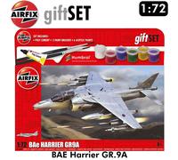 BAE Harrier GR.9A Jump Jet VTOL 1:72 Model kit Gift Set AIRFIX A55300A