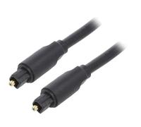 BAEBG cable Toslink plug both sides 15 m black Ø outside: 5 mm VENTION