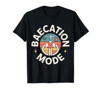 Baecation Mode Romantic Couple Travel Vacation T-Shirt