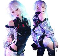 BAEHEU Edgerunners Lucy Cosplay Costume Outfits Thackery Halloween Carnival Suit Set-L