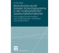 Baek - Restrukturierung der Sozialen Sicherungssysteme in den Postford - X555z