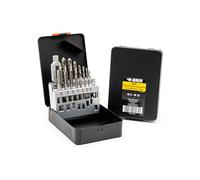 BAER HSSG Tap and Die Set for Cutting Taps, Core Hole Drills, Tap Wrenches M3-12
