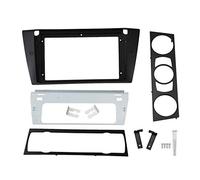 Baeroprki Car Radio Fascia For- E90 E91 9 Inch Stereo DVD Player Dashboard Kit Face Plate