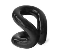 Baeroprki Ceramic Pen Holder Minimalist Design Rope Knot Toothbrush Holders Brush Stand for Bathroom Vanity & Countertops Decor-C