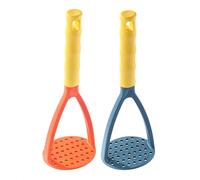 Baeroprki Potato Masher, Plastic Mashed Potatoes Masher, Colorful Food Masher, Masher Kitchen Tool for Potato, Fruit and Vegetable