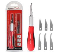 BaessTech 3D Printer Knife Set - Cutting Tool for 3D Printing Post-Processing, Easily Remove Support Structures - Cuts PLA, ABS, PETG, etc. (Complete Knife Set (Includes 6 Replacement Blades)