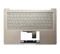BAETI New US Keyboard for Xi-ao-m-i M-I Air 13.3 inch 9Z.ND7BW.001 MK10000005761 490.09U07.0D01 notebook English silver Backlit (keyboard replacement)