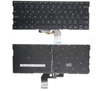 BAETI US keyboard for X-IAO-M-I MI air 13 161301-01 mk10000005761 490.09U07.0D01 9Z.ND7BW TM1604 TM1613R TM1704 TM1703 161301 (keyboard replacement) (Color : Nero)