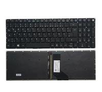BAETI US/UK/Spanish/Latin/German laptop keyboard For A-c-er As-p-ire 3 A315-21 A315-41 A315-41G A315-31 A315-51 A315-53 A315-53G (keyboard replacement) (Color : GR with backlit)