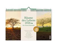Bäume des Lebens 2026: Der Kunst-Kalender mit 36 Postkarten