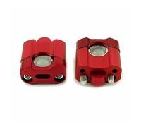 BAFAFA Handlebar Riser For SUZUKI For BANDIT 600 Universal Motorcycle Aluminium 22mm 28mm Handlebar Mounts Riser Handle Bar Risers Clamp(Black ECX224000BL)