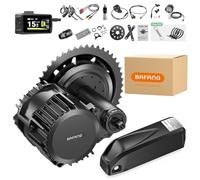 BAFANG 1000W Ebike Conversion Kit BBS03 48V HD Mid Drive Motor DPC080 LCD Display and 48V 20Ah Downtube Battery Electric Bike Conversion Kit for BB68-73mm MTB Mountain Bike