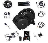 BAFANG 1000W48V BBSHD Mid Drive Motor Kits 1000W48V CANBUS Protocol, C010 Color LCD Display, BB68mm, Torque Sensor, ChainRing, Thumb Throttle, Cranksets, Brake Sensor, Main Cable