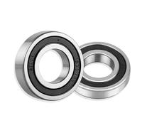 Bafang 4 Pcs 16001RS Deep Groove Ball Bearings, 12mm x 28mm x 8mm, High Carbon Chrome Steel, Double Rubber Sealed Bearings, Compatible with BBS01, BBS02, and BBS-HD Mid Drive Motors