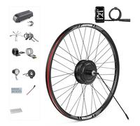 BAFANG 48V 500W 26 Inch Rear Hub Motor kit G020 Ebike Conversion Kit With DZ40 Digital Display & PAS Smart Controller Electric Bicycle Wheel Motor Kit Mountain Bike