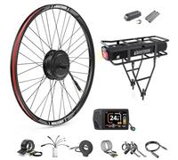 BAFANG 48V 5OOW G020 Front Hub Motor 26" 28" 29" 700C | Electric Bike Conversion Kit with Battery Display Optional, Controller & PAS Sensor, for City Mountain Road Commuter Bicycle