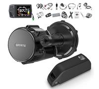 BAFANG 48V 750W Mid Drive Kit BBS02B Mid Motor Electric Bike Conversion Kit with 52V 20Ah Downtube Battery & EKD01 Display & 44T Chainring Ebike Conversion Kit for BB68-73mm