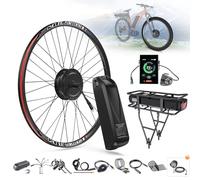 Bafang 48V500W 26"/700C Front Hub Motor kit G020 Electric Bicycle Wheel Conversion Kit With Optional Digital Display & Smart Controller Ebike