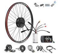 Bafang 500W Front Hub Motor : 26" 48V Electric Bike Conversion Kit with EKD01 Display & Controller & PAS Sensor, G020 Front Wheel Ebike Kit for City Mountain Road Commuter Bicycle