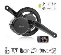 Bafang 750W Mid Drive Kit BBS02B 48V Electric Bike Conversion Kit with EKD01 Display 44T Chainring 8Fun Ebike Conversion Kit for BB100mm