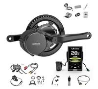 BAFANG 750W Mid Drive Kit - BBS02B 48V Mid Motor, BBS02 Ebike Conversion Kit with 44T Chainring and DPC010 Display for 68 73 Bottom Bracket, G340 Electric Bike Kit without Battery (CAN Protocol
