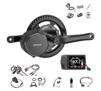 BAFANG 750W Mid Drive Kit - BBS02B 48V Mid Motor, BBS02 Ebike Conversion Kit with 44T Chainring and EKD01 Display for 68 73 Bottom Bracket, G340 Electric Bike Kit without Battery (CAN Protocol