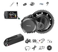 BAFANG BBS-HD Ebike Conversion Kit - 52V 1000W Mid Drive Kit with 46T Chainring & EKD01 Display & 52V 20Ah Battery for 68-73mm Bottom Bracket, Electric Conversion Kit MTB