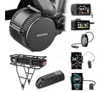 BAFANG BBS01B 36V 48V 250W Mid Drive Kit CAN Bus G340 M315 BBS Mid Motor Ebike Conversion Kit with Optional Battery & Display for BB68-73MM 8Fun DIY Electric Bike Conversion Kit