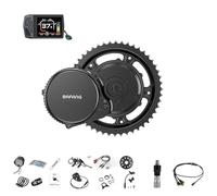 BAFANG BBS01B Ebike Conversion Kit - 36V 250W Mid Drive Kit with 44T Chainring & EKD01 Display, Compatible with 68-73mm Bottom Bracket MTB (Battery Not Included)