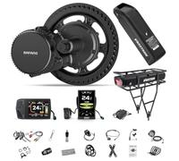 BAFANG BBS02B 48V-75OW Mid Drive EBike Conversion Kit, Electric Bicycle Kit | Fits 68, 73, 100mm BB. Optional battery, display and extension cable. CAN protocol. For Mountain City Electric Bike