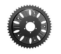 BAFANG Chainring for Mid Drive Kit - 46T One-Piece Sprocket HD Mid Motor, Chain Ring for Electric Bike Conversion Kit BBS03, Ebike Part for 8fun 1000W - 16.5mm Offset