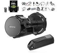 BAFANG Ebike Conversion Kit BBS02B 48V 750W Mid Drive Kit CAN Protocol Electric Bike Conversion Kit with 48V 13Ah Battery DPC010 Display & 44T Chainring for BB68-73mm Mountain Bike