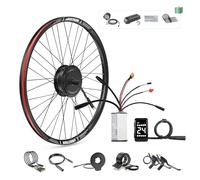 BAFANG G020 48V500W 26 Inch Ebike Conversion Kit Front Hub Motor Kit With DZ40 Display & Smart Controller Electric Bike Conversion Kit for City Bike MTB