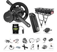 BAFANG Mid Drive Ebike Conversion Kit CAN protocol 48V 1000W 750W 250W BBS01B BBS02B HD Mid Motor Electric Bike Conversion Kit with Optional Ebike Battery and Display DIY for MTB and Road Bike