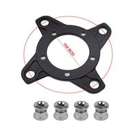 Bafang Sprocket Mid Drive MOTO Bbs02 Bbs01 Electric bicycle ultra Chainring Adapter104 BCD Aluminum alloy Chainring Spider Adaptor Accessoriesl (104BCD conversion base)